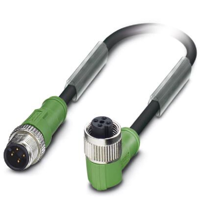 Phoenix contact 1668483 SAC-4P-M12MS/ 0,6-PUR/M12FR Кабель для датчика / исполнительного элемента