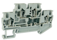 UPUN 421337 Клемма пружинная двухуровневая со встроенным диодом UJ5-2.5/2-2D/XL-RE