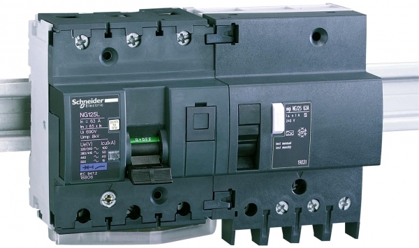 Schneider Electric АВТОМАТИЧЕСКИЙ ВЫКЛ. NG125L 3П 63A C (арт.18806)
