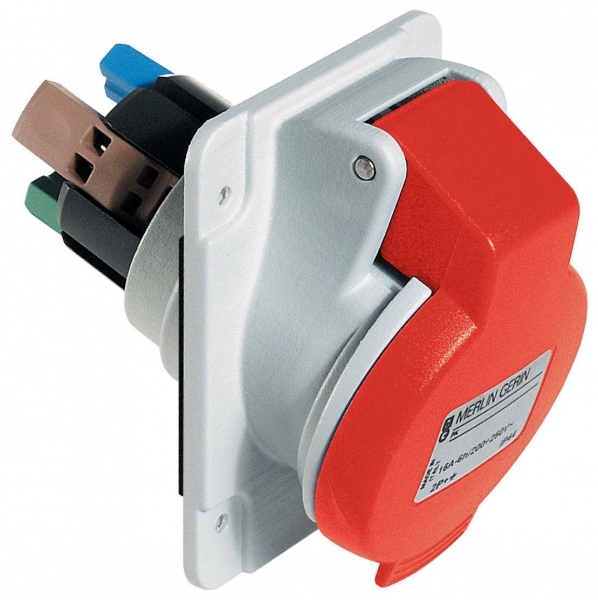 КАБ РОЗ БСТР УГЛ 16А 2P-E 100-130 IP67