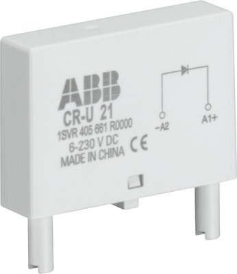 ABB 1SVR405663R0000 RC-фильтр CR-U-51B 6-24B AC для реле CR-U