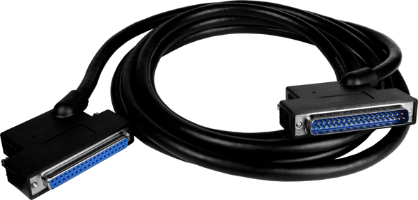 ICP DAS Кабель CA-3730AM DN-37 Male-Female D-sub cable 3M (Moding)Cable for Daughter Board (45º)