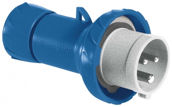 КАБ ВИЛКА ВИНТ 16А 3P-E 200-250 IP67