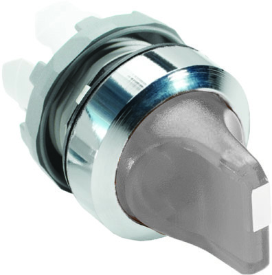 ABB 1SFA611211R2108 Переключатель M3SS2-21C (короткая ручка) прозрачный 3-х позиционный с подсветкой (только корпус) с возвратом в среднее положение