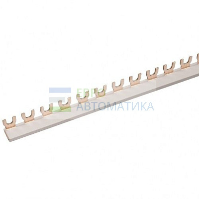 CHINT 390536 Шина соединительная типа FORK 3P, 100А, 12 модулей (R)