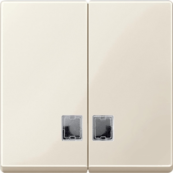Schneider Electric MTN438544 MERTEN КЛАВИША двойная с окошком д/световой индикации, БЕЖЕВЫЙ, SM