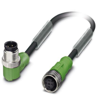 Phoenix contact 1668593 SAC-4P-M12MR/0,3-PUR/M12FS Кабель для датчика / исполнительного элемента Phoenix contact 1668593 SAC-4P-M12MR/0,3-PUR/M12FS Кабель для датчика / исполнительного элемента