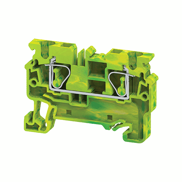 КЭАЗ 289760 Клемма заземляющая пружинная OptiClip CXG-4-PE-(0,2-4)