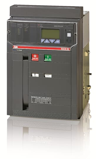ABB 1SDA064584R1 Выключатель автоматический постоянного тока, стационарный E2N 1600 PR122/DC In=1600A 3p F VR<HR.PR120/V к нижним выводам