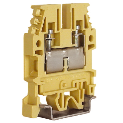 DKC ZCB240 CBD.4(Ex), проходной зажим бежевый 4 кв.мм