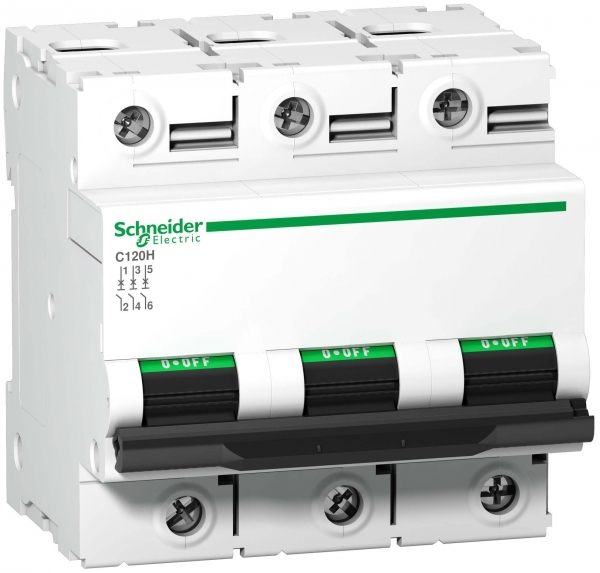 Schneider Electric АВТОМАТИЧЕСКИЙ ВЫКЛ. C120H 3П 100A D (арт.A9N18513)