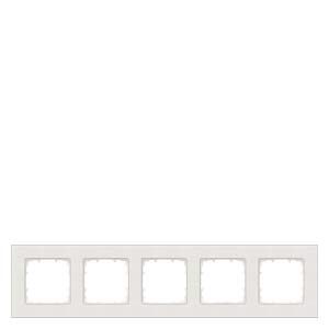 DELTA MIRO ТИТАНОВОБЕЛЫЙ РАМКА 5-МЕСТНАЯ