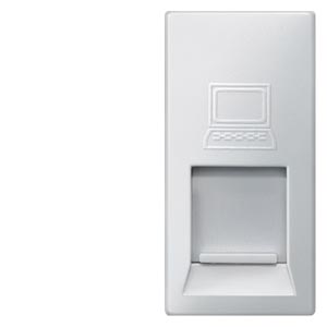 DELTA M-SYSTEM  АЛЮМИНИЕВЫЙ МЕТАЛЛИК МОДУЛЬНАЯ JACK РОЗЕТКА CAT5 RJ45 8/8 С ВЫКЛЮЧАТЕЛЕМ