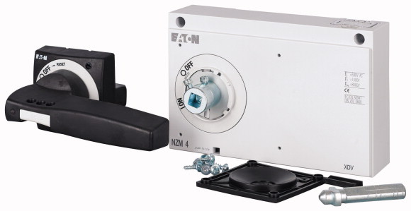 Поворотная ручка на дверь, цвет черный, ручка + переключатель, NZM4 (NZM4-XTVDV-0) Поворотная ручка на дверь, цвет черный, ручка + переключатель, NZM4 (NZM4-XTVDV-0)