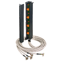 Weidmuller 8335910250 SIM S7/400 FB4*10 2.5M Исполнение: Предварительно собранный кабель, SIM, Siemens S7-400, 48 P