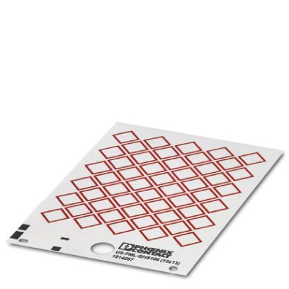 Phoenix contact 1014287 US-PML-GHS100 (13X13) Табличка "Опасные вещества"