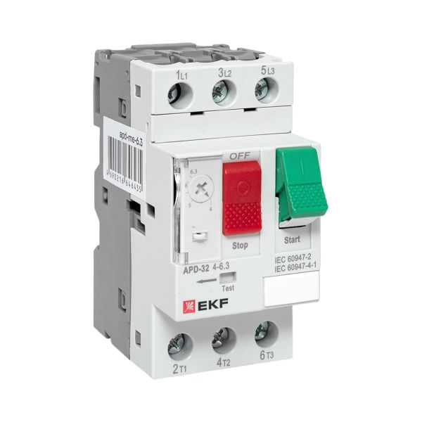 EKF apd-me-6.3 Автомат пуска двигателя АПД-32 4-6,3А EKF