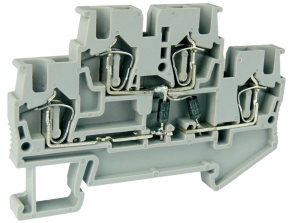 UPUN 421050 Клемма пружинная двухуровневая со встроенным диодом UJ5-2.5/2-2D/S-X/XR-L