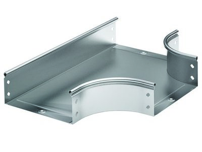 DKC 36163KHDZ Ответвитель DPT Т-образный горизонтальный  200х100 в комплекте с крепежными элементами и соединитель