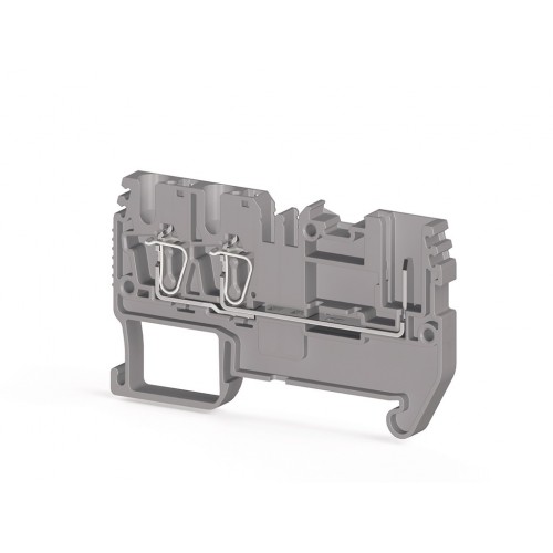 KLEMSAN 310131 Двухполюсовая пружинно-зажимная клемма CTP 2,5E (синий)