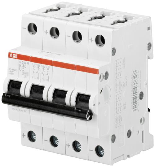ABB Автомат.выкл-ль 4-полюсной S204M B16UC (2CDS274061R0165)