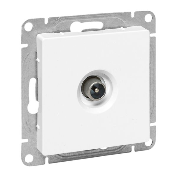 EKF UP1-SOW-TV-2 Механизм розетки TV, опроходная, белый Эпика EKF