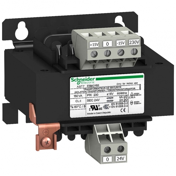 Schneider Electric ABT7ESM010B ТРАНСФОРМАТОР 24В 100ВА Schneider Electric ABT7ESM010B ТРАНСФОРМАТОР 24В 100ВА