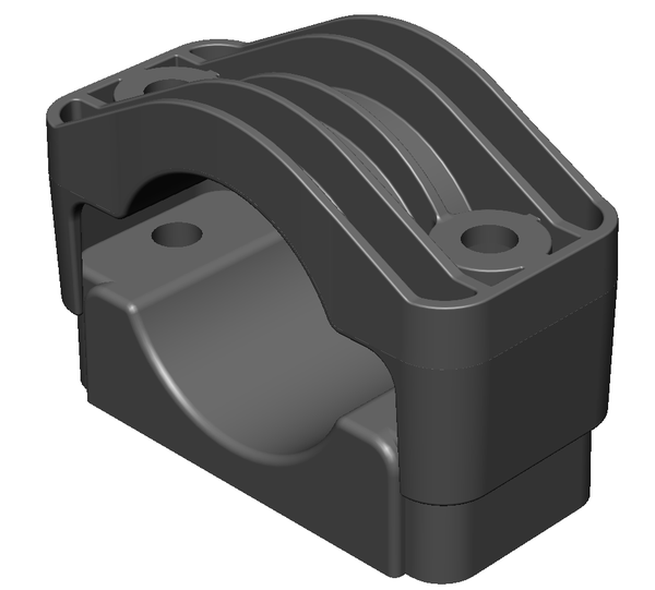 EKF scc4060 Одиночное кабельное крепление D 40-60 мм EKF