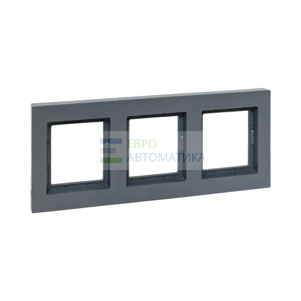 EKF UP1-FPG-03-44 3 - местная рамка, IP44, графит, пластик Эпика EKF