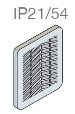 ABB EN0325K Фильтр выпускной с решеткой 325x325мм ВхШ