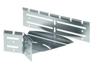 DKC 360410HDZL Горизонтальный  Изменяемый  угол СРО 0-45град. 400х100, цинк-ламельный(аналог горячеоцинкованный)