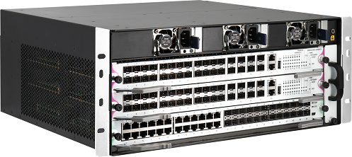 Kyland Шасси коммутатора SICOM6896G-S-1BS-MSU-8X24GX 301073018 Service with main control card, 24 Gigabit Fiber ports (SFP) + 8 10Gigabit Ports (SFP+)