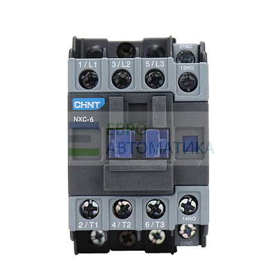 CHINT 925309 Контактор NXC-06 3P 6A AC48B (50/60Гц) 1НО+1НЗ (R)