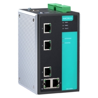 MOXA Коммутатор EDS-505A Ethernet switch with 5 10/100 BaseTx ports