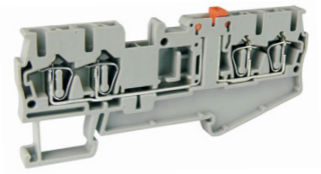 UPUN 421037 Клемма пружинная измерительная с ножевым разъединителем UJ5-2.5/1×2SK