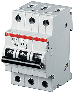 ABB Автомат.выкл-ль 3-полюсный S203P Z0.5 (2CDS283001R0158)