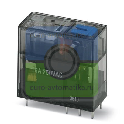 Phoenix contact 2908180 REL-MR-BL-24DC/21HC/MS Одиночное реле