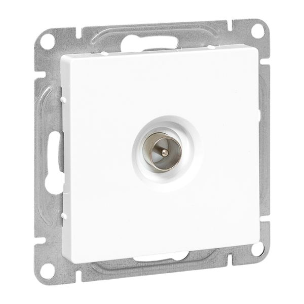 EKF UP1-SOW-TV-1 Механизм розетки TV, одиночная, белый Эпика EKF