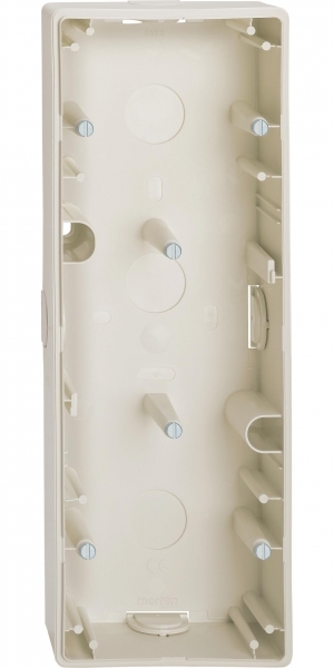 Schneider Electric MTN512344 MERTEN КОРПУС д/открытого монтажа, 3-пост, БЕЖЕВЫЙ, SM