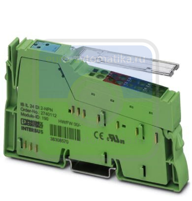 Phoenix contact 2861483 IB IL 24 DI 2-NPN-PAC Клеммы Inline