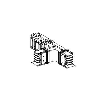 Schneider Electric KSA630DTC40 СЕКЦИЯ ТРОЙНИКОВАЯ ГОРИЗОНТАЛЬНАЯ 630А