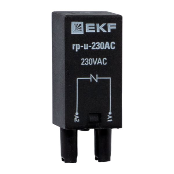 EKF rp-u-230AC Модуль защитный c варистором 230В AC для промежуточных реле RP AVERES EKF