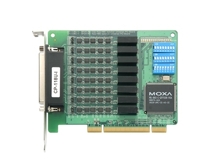 MOXA Плата CP-138U-I-T w/o Cable 8 port RS-422/485, Universal PCI, 921.6Kbps, surge protectoin, isolation 2KV, t:-40