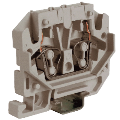 DKC ZHP170GR HPP.2GR(Ex), мини зажим, проходной 2,5 кв.мм серый