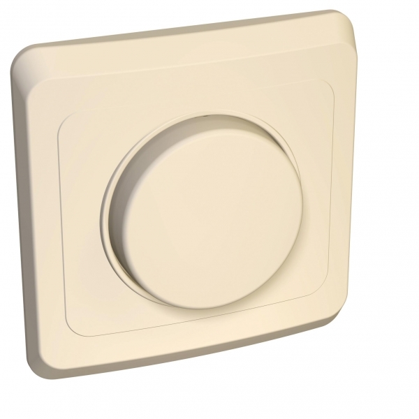 Schneider Electric DC-001K ЭТЮД C/У СВЕТОРЕГУЛЯТОР (диммер) поворотный 300 Вт, 230 В, КРЕМОВЫЙ, Россия