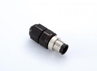 MOXA Разъем M12D-4P-IP68 Field-installable D-coded screw-in sensor connector, male MOXA Разъем M12D-4P-IP68 Field-installable D-coded screw-in sensor connector, male