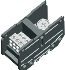 UPUN 391358 Клемма барьерная UTD-200I/8×10