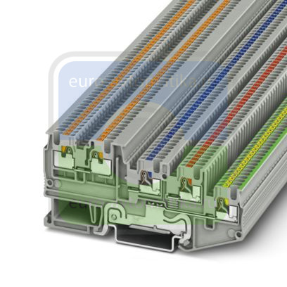 SUPU TPIO1.5-S-4-LR24 Клемма TP для подключения датчиков с индикацией 24V, сеч. 1.5мм2, сер., шт