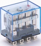 23211DEK Промежуточное реле 4 конт. с инд. LED 10А 24В AC ПР-
