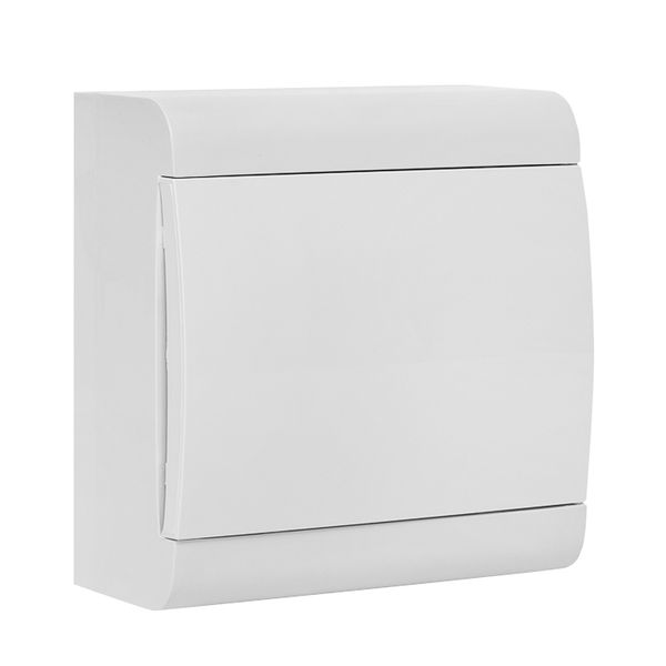 EKF sb-n-8w Щит распределительный ЩРН-П-8 "SlimBox" белая дверца IP41 EKF